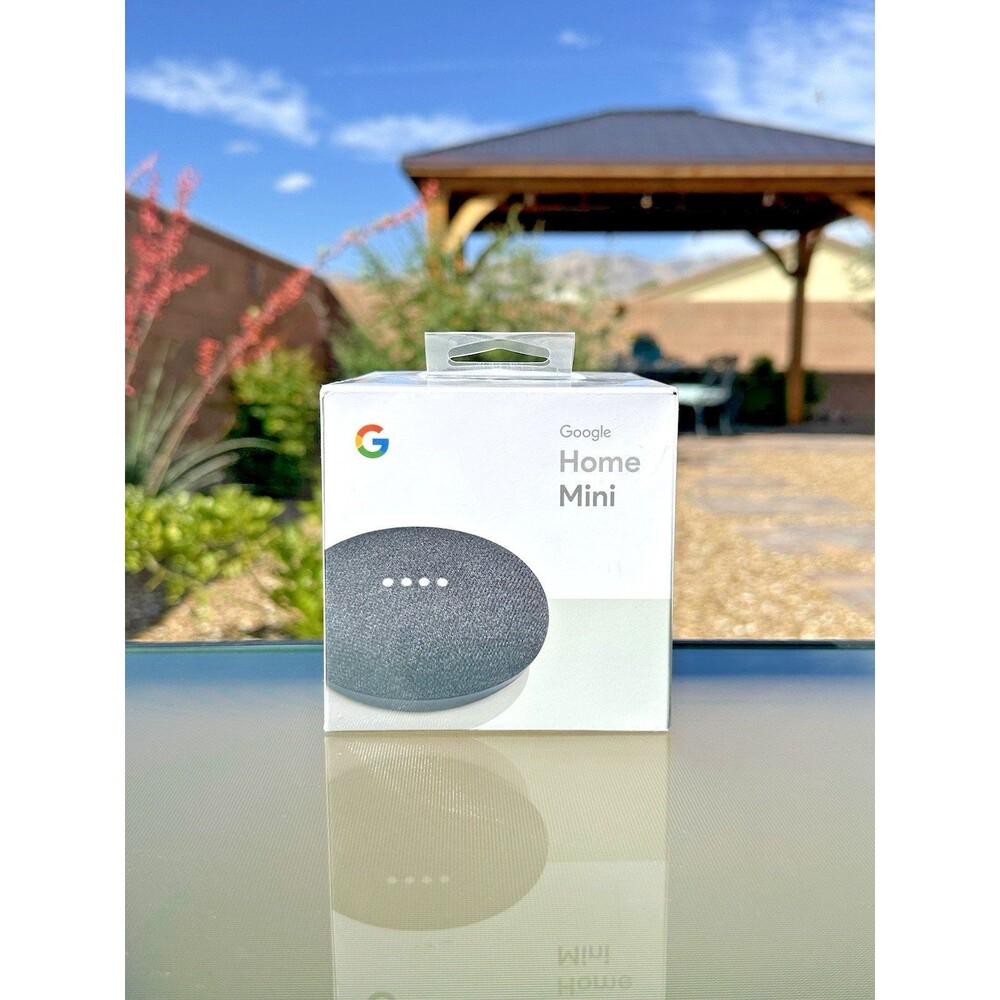 Google Home Mini Smart Assistant - Charcoal (GA00216-US) NEW IN BOX SEALED